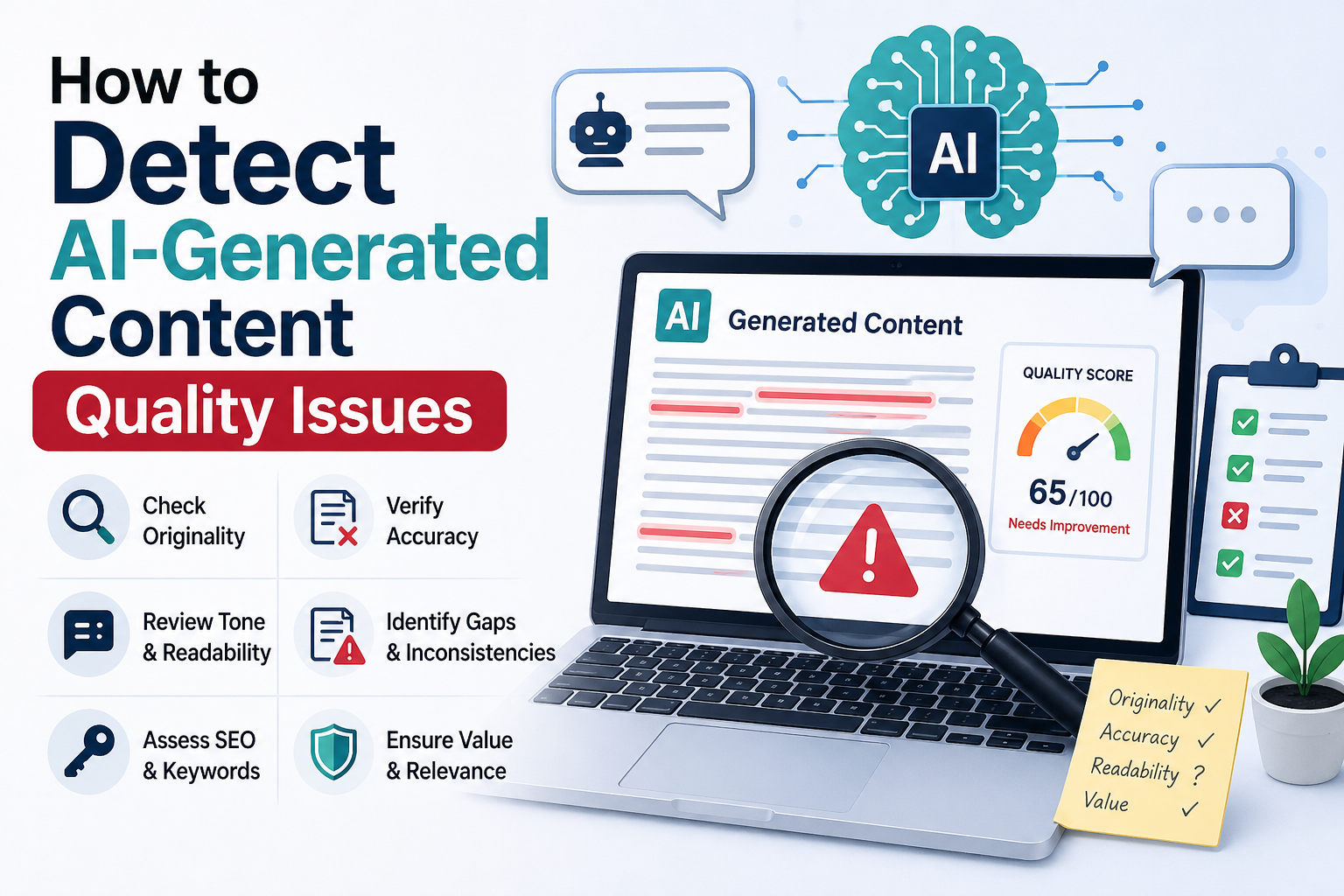 How to Detect AI-Generated Content Quality Issues
